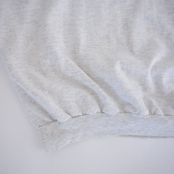 Vintage Cancun Embroidered Sweatshirt Gray Tropical Fish Graphic Vacation Y2K M - Picture 6 of 10